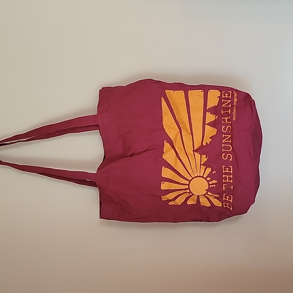 Northern Original Be the Sunshine Canvas tote